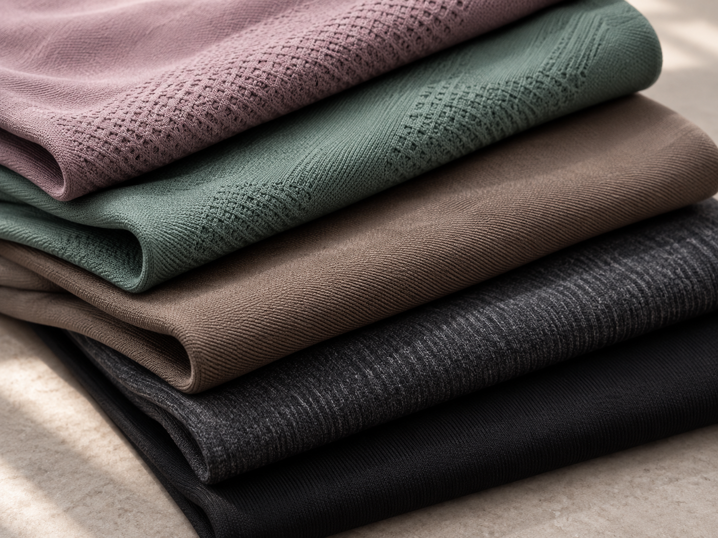 Illustrative fabric selection stage