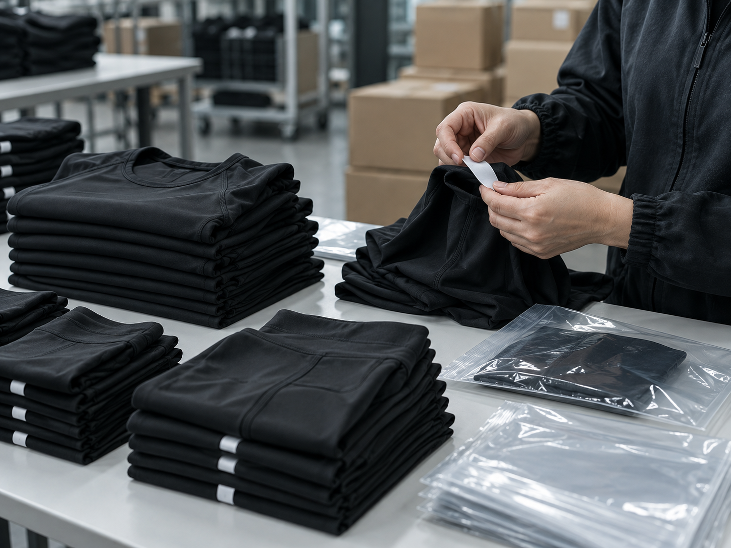 Illustrative packing operation